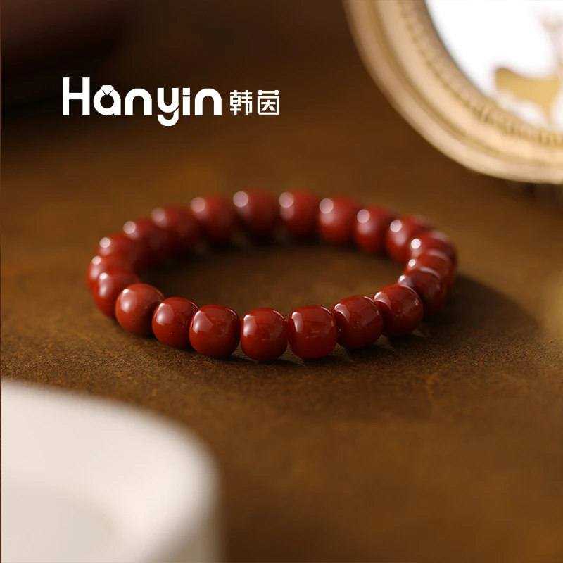 8*10mm桶珠南红老型原创设计极简个性手链手串