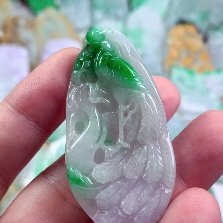 吊坠(不含链)未镶嵌翡翠