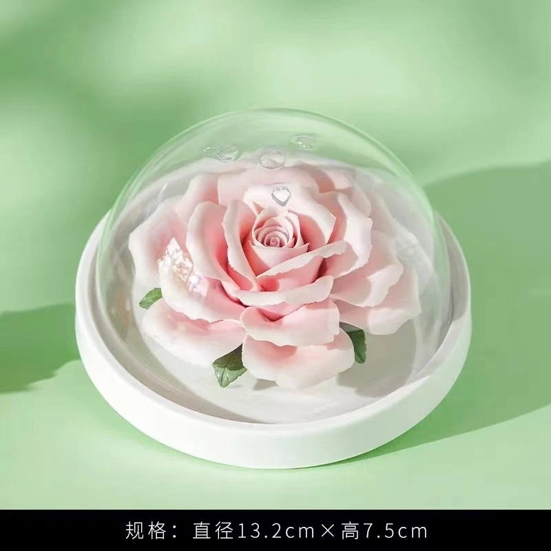 手捏陶瓷花扩香器国潮香氛