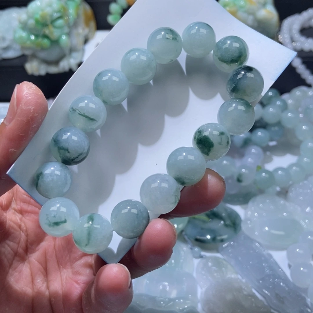 定制翡翠未镶嵌卡12.5