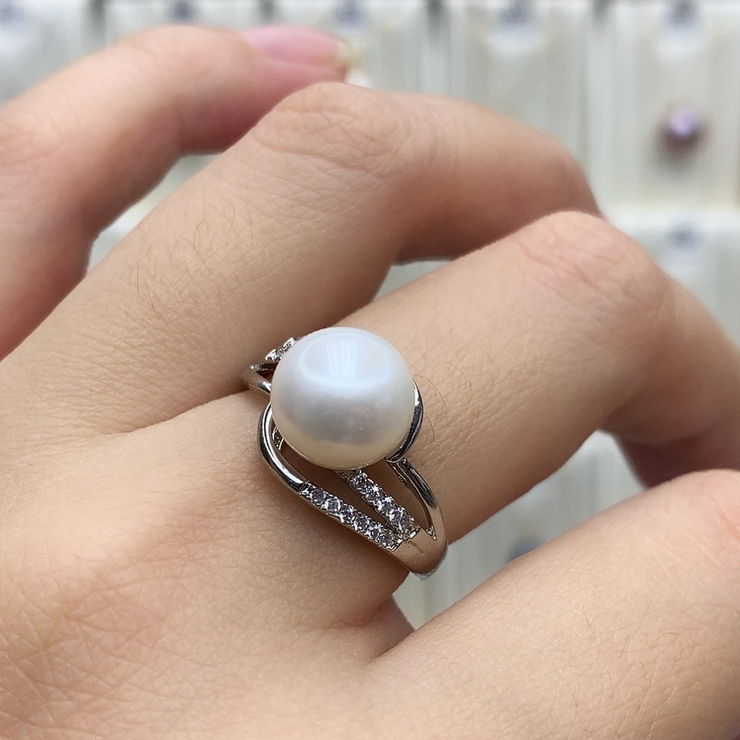 淡水珍珠吊坠(赠链)合金