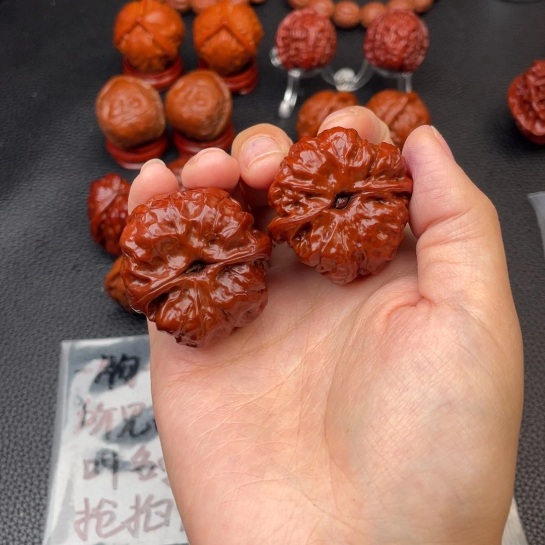 文玩核桃把件洲*蛤蟆微瑕福利