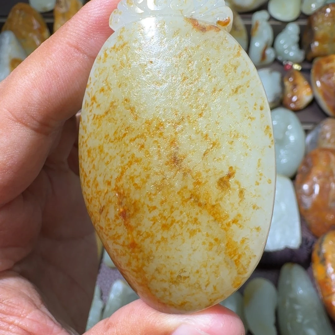 吊坠(不含链)未镶嵌和田玉