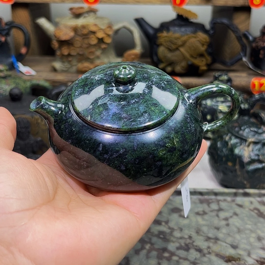 藏玉药王石寒江壶150cc