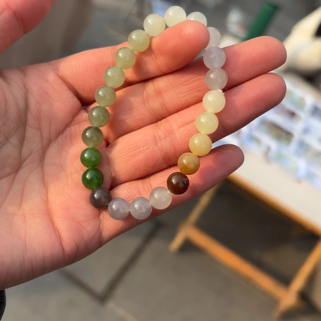 和田玉手链未镶嵌