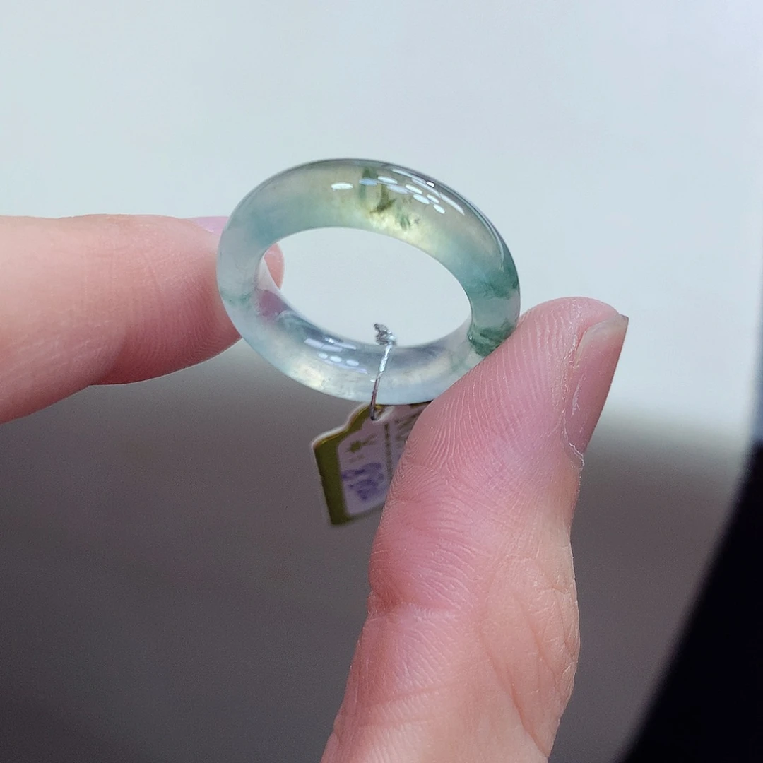 翡翠未镶嵌戒圈12号