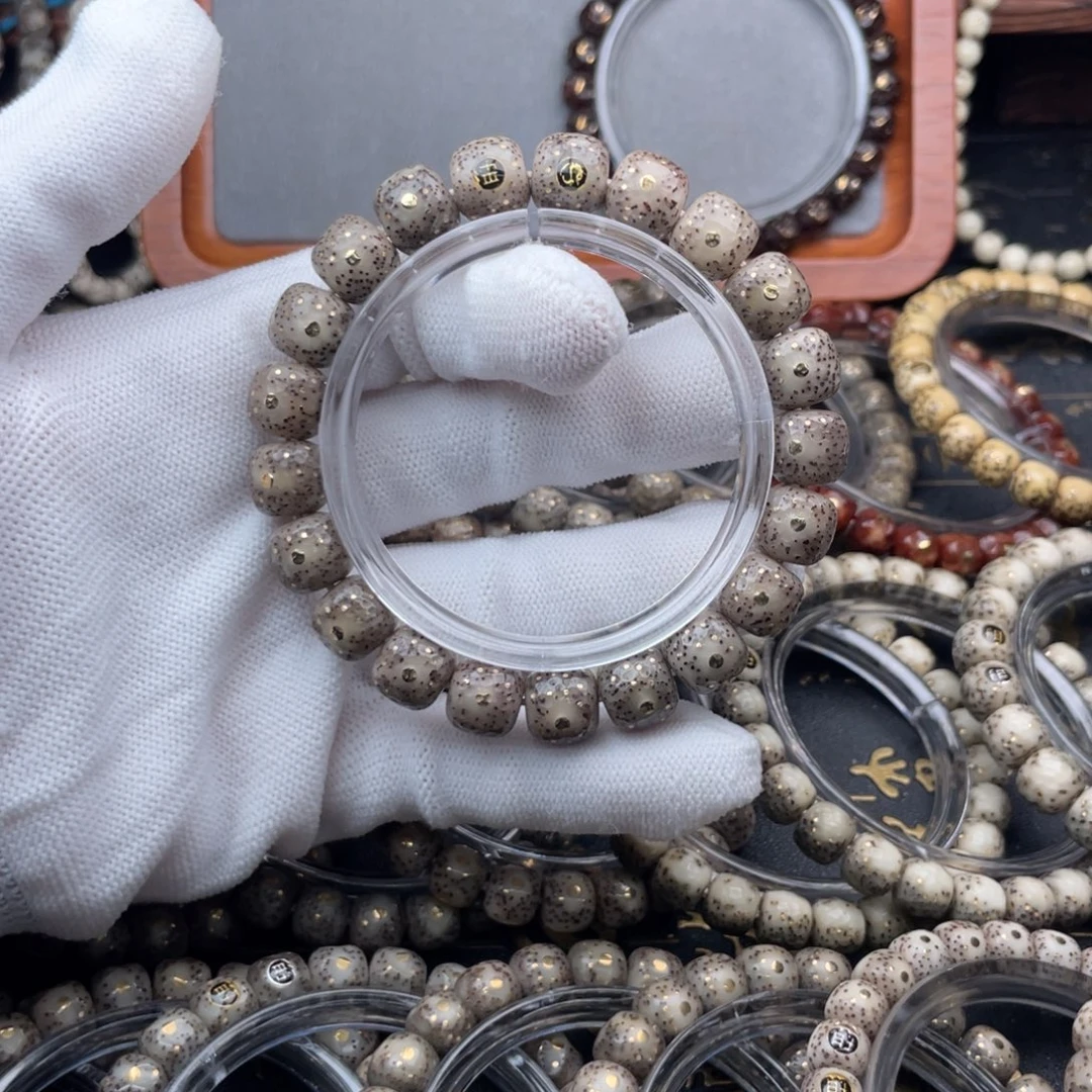 星月菩提手串千钉龙鳞大尺寸毕业款