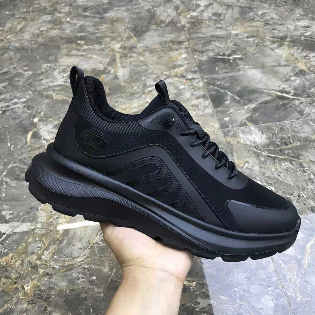 【单棉情侣普特】超纤男鞋套脚 轻便韩版休闲运动跑步一脚蹬