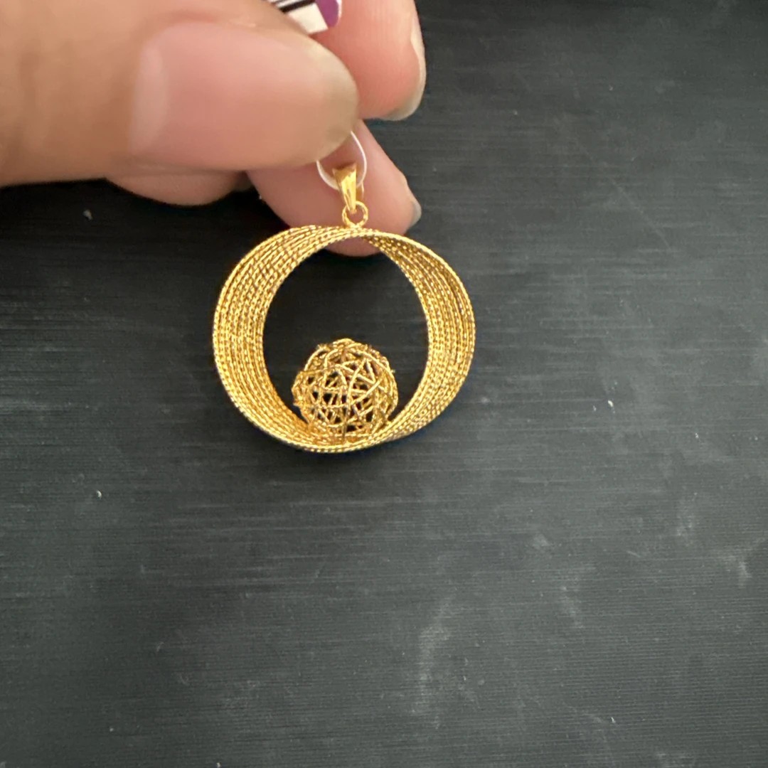 2501 18k金吊坠Au750挂坠 【王伟优选专属】