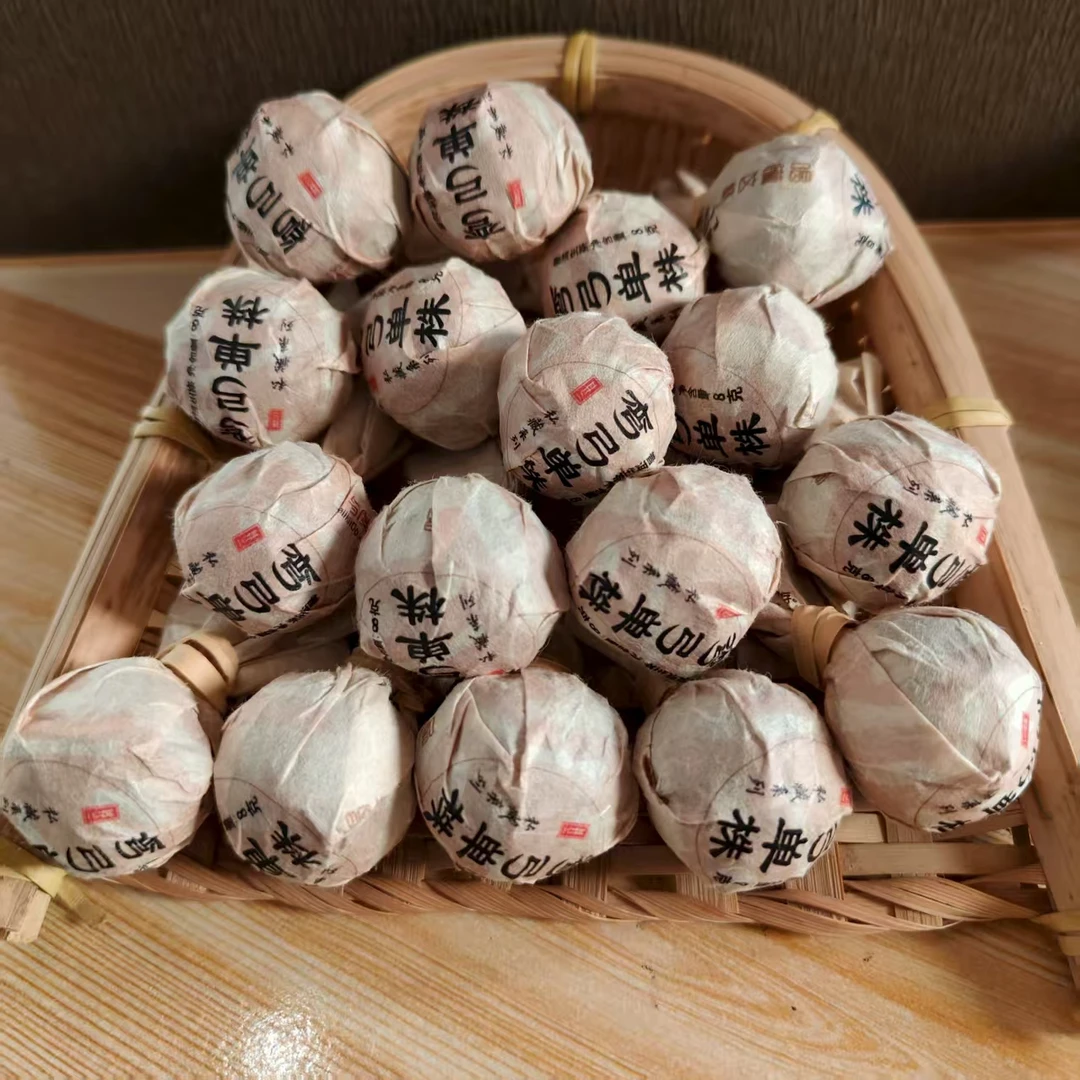 私藏【弯弓单株龙珠】2020年8g龙珠 勐海古树头春普洱茶生茶