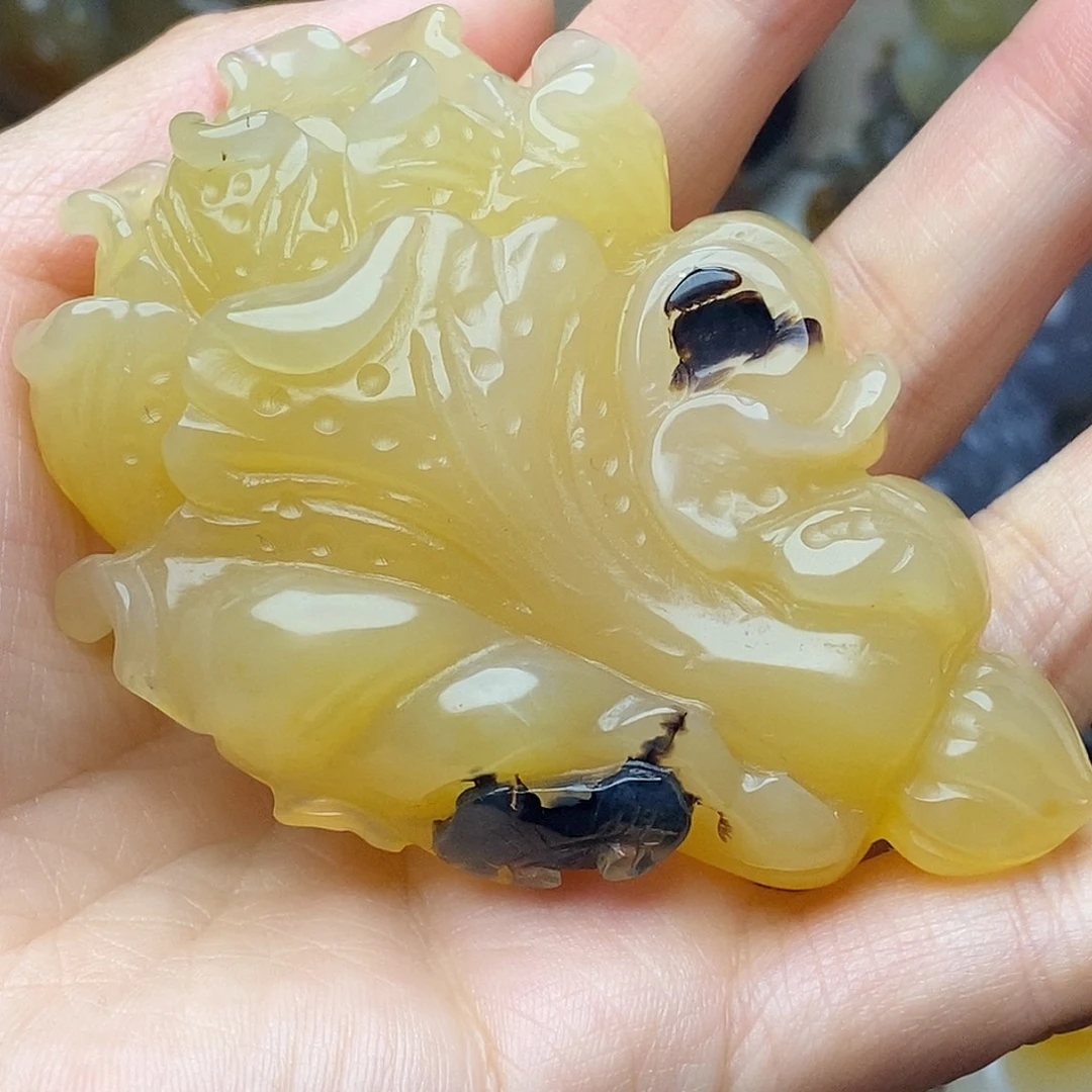 玛瑙/玉髓未镶嵌把件