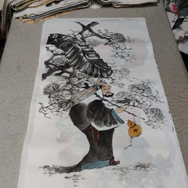 梦***真国画国画花鸟花鸟花鸟