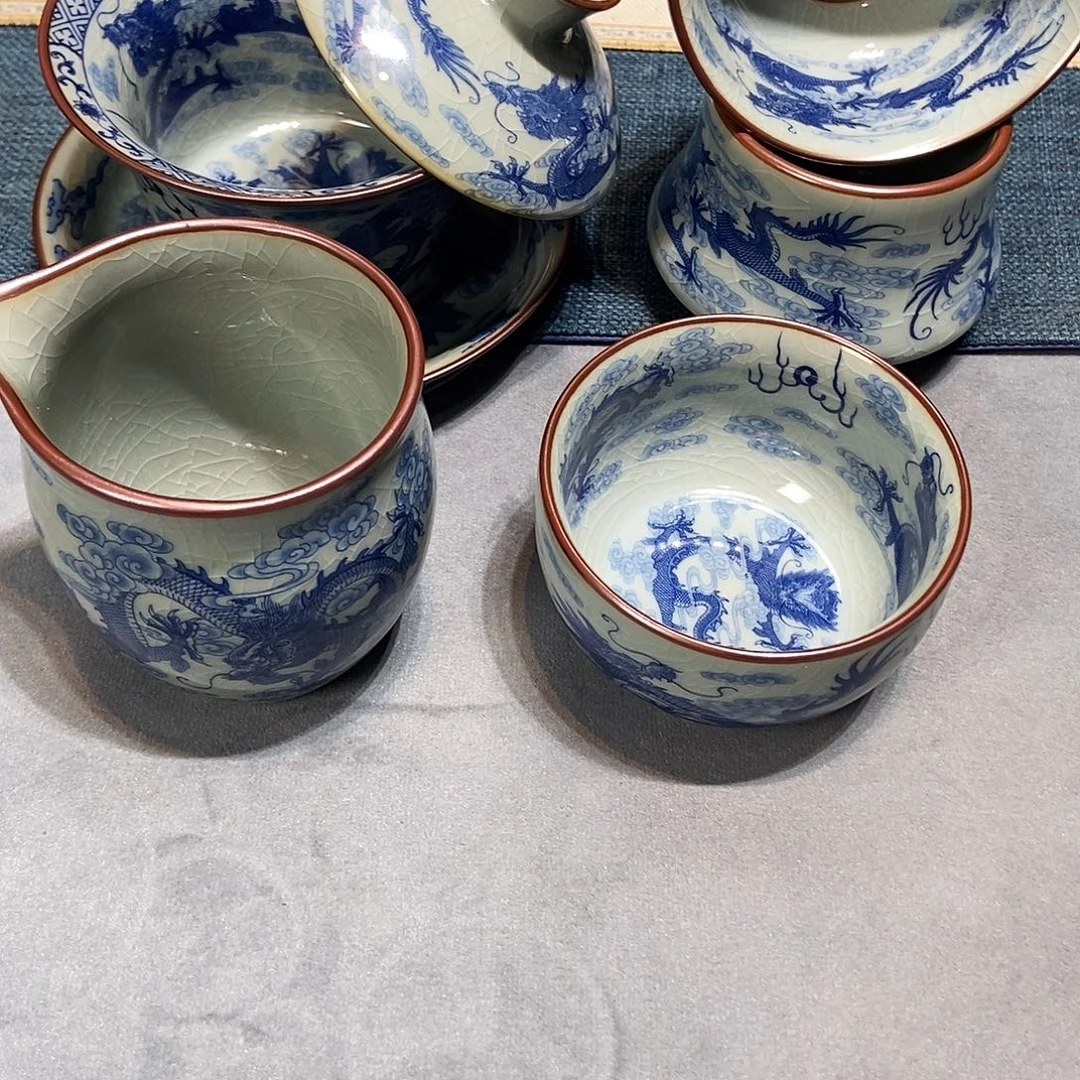 陶简装家用陶瓷茶具