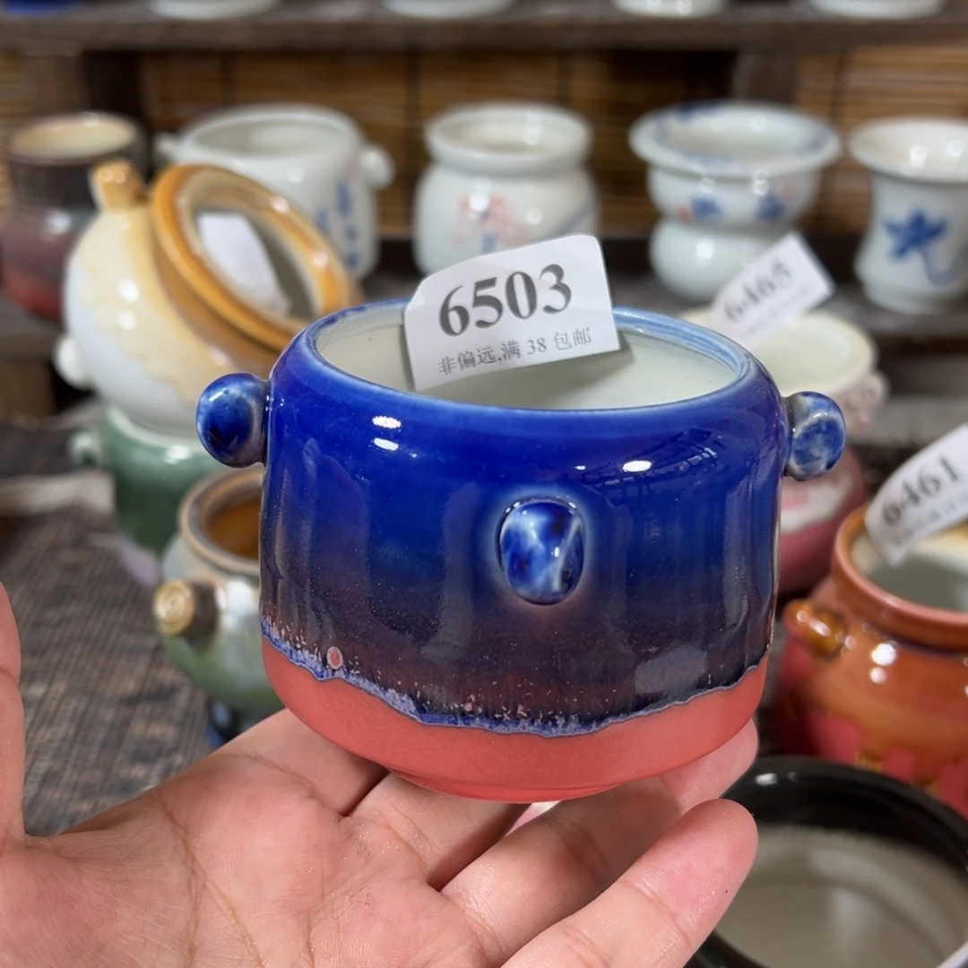 口6 景德镇手工花盆