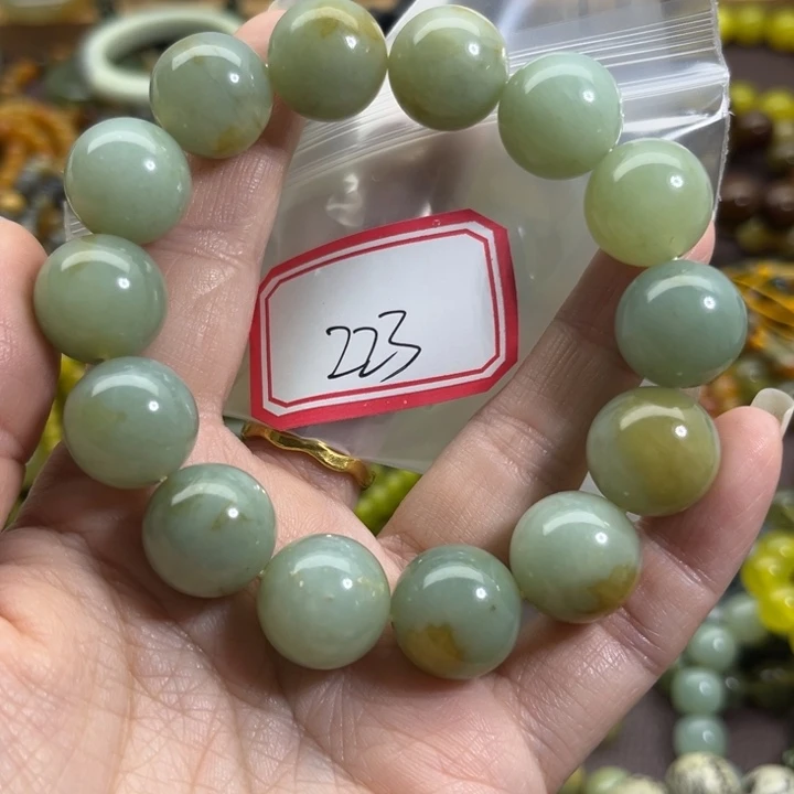 蛇纹石玉未镶嵌手链