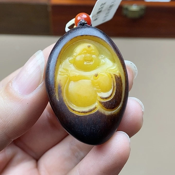 和田玉挂件未镶嵌静****一F