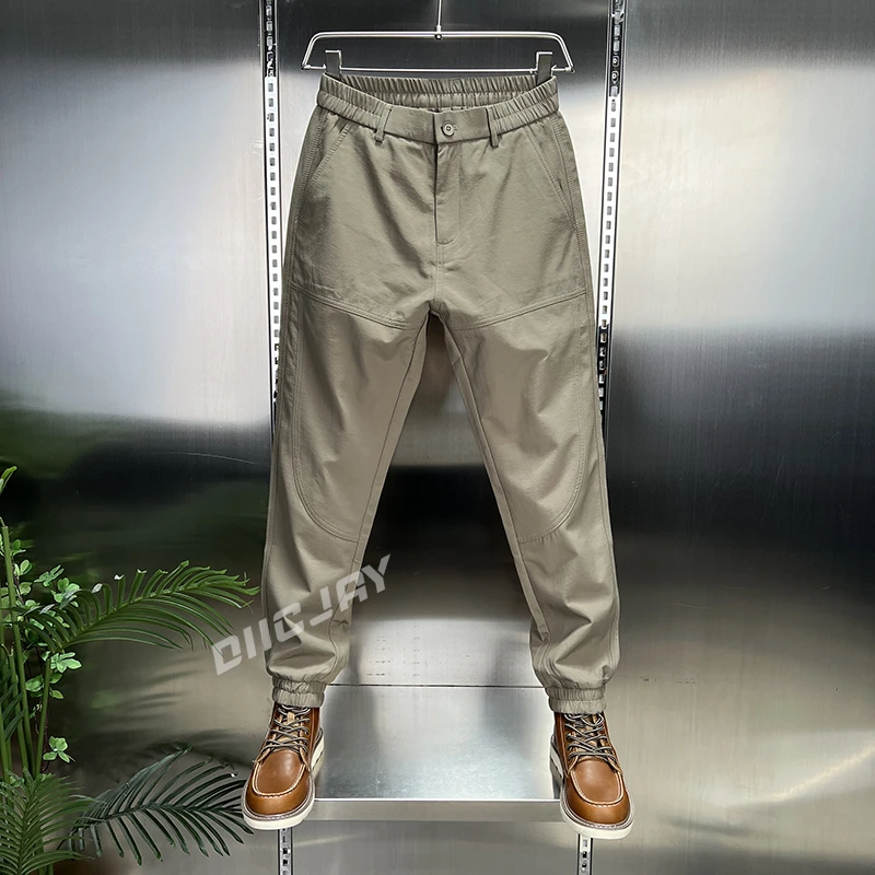 【高品质】秋冬新品男士休闲裤挺括有型舒适保暖潮流束脚工装长裤子