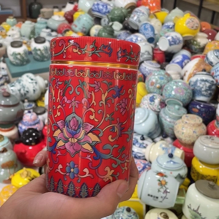 陶瓷罐茶叶罐密封罐
