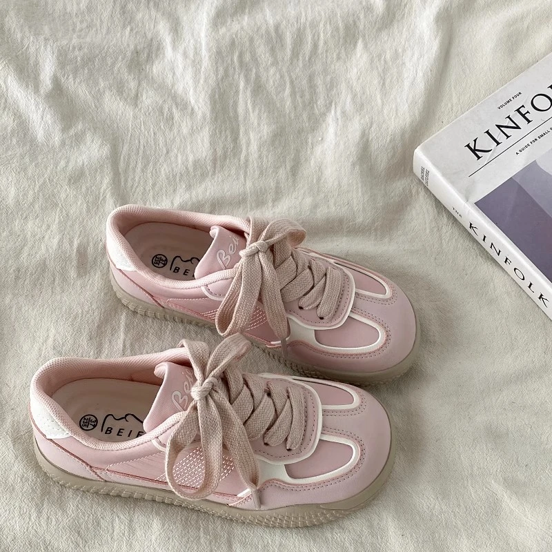 小众设计感德训板鞋女款2026春秋新款休闲运动鞋阿甘鞋轻奢小白鞋