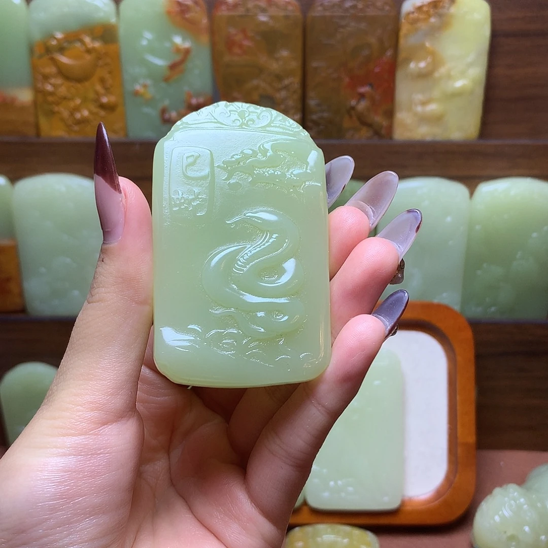 拥***天盆景石方解石石头