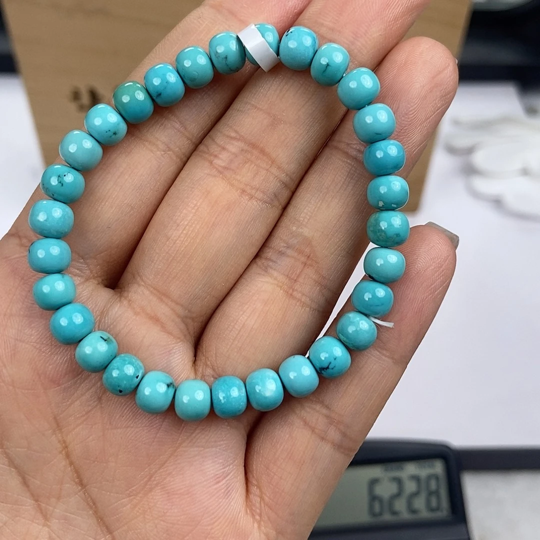 绿松石18K金镶嵌珠宝奇石