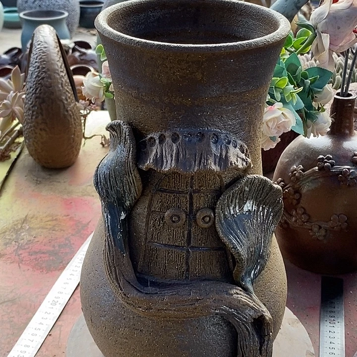 花盆紫砂16.35无孔