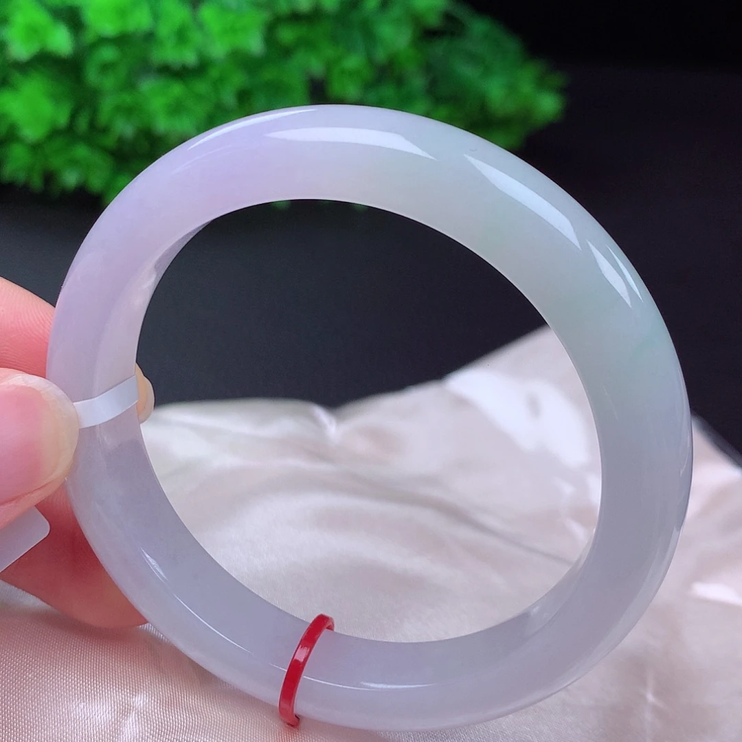 翡翠未镶嵌手镯58圈口430013