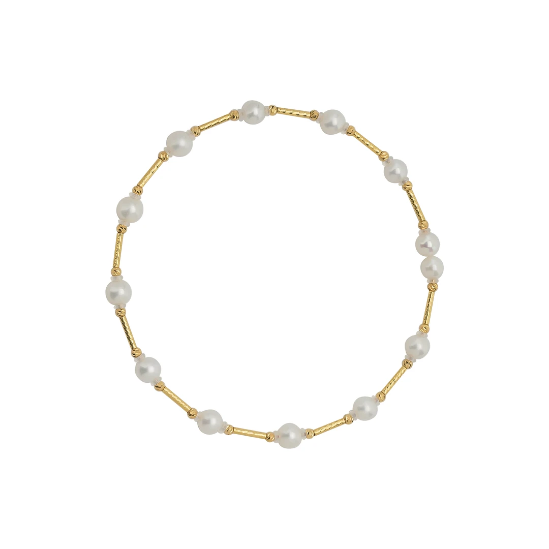 18k金满天星车花手链【QL06405】