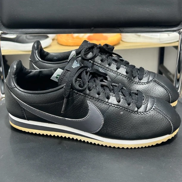 40码Nike Cortez 72 阿甘鞋 黑色 二手正品