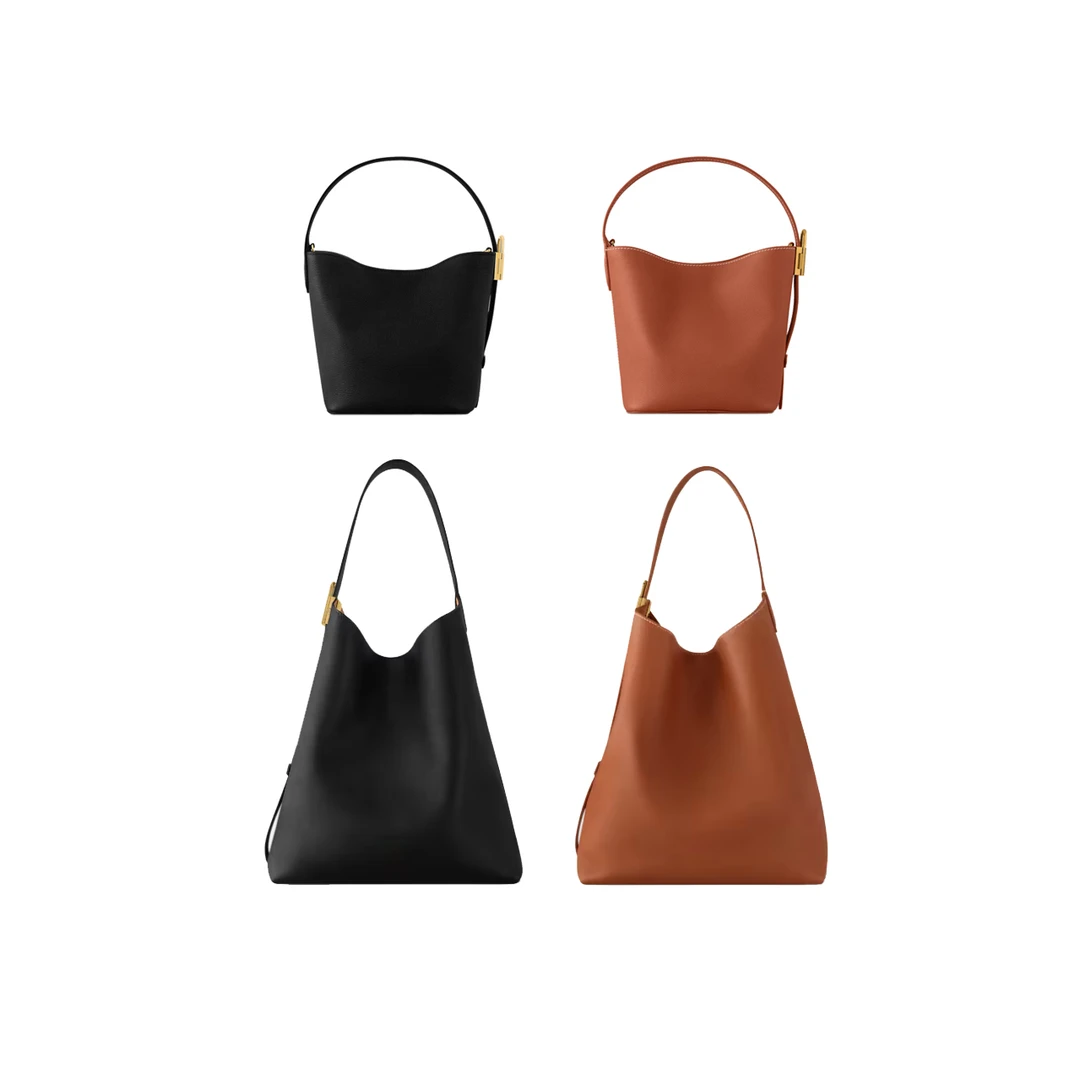 （时尚）key牛皮单肩hobo包（大号、BB号）