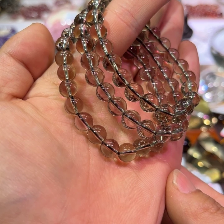 【闪购商品】水晶手链未镶嵌茶水晶