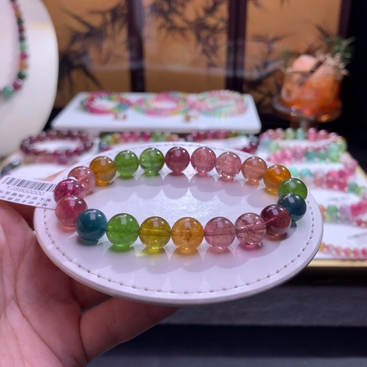 未镶嵌手链碧玺碧玺