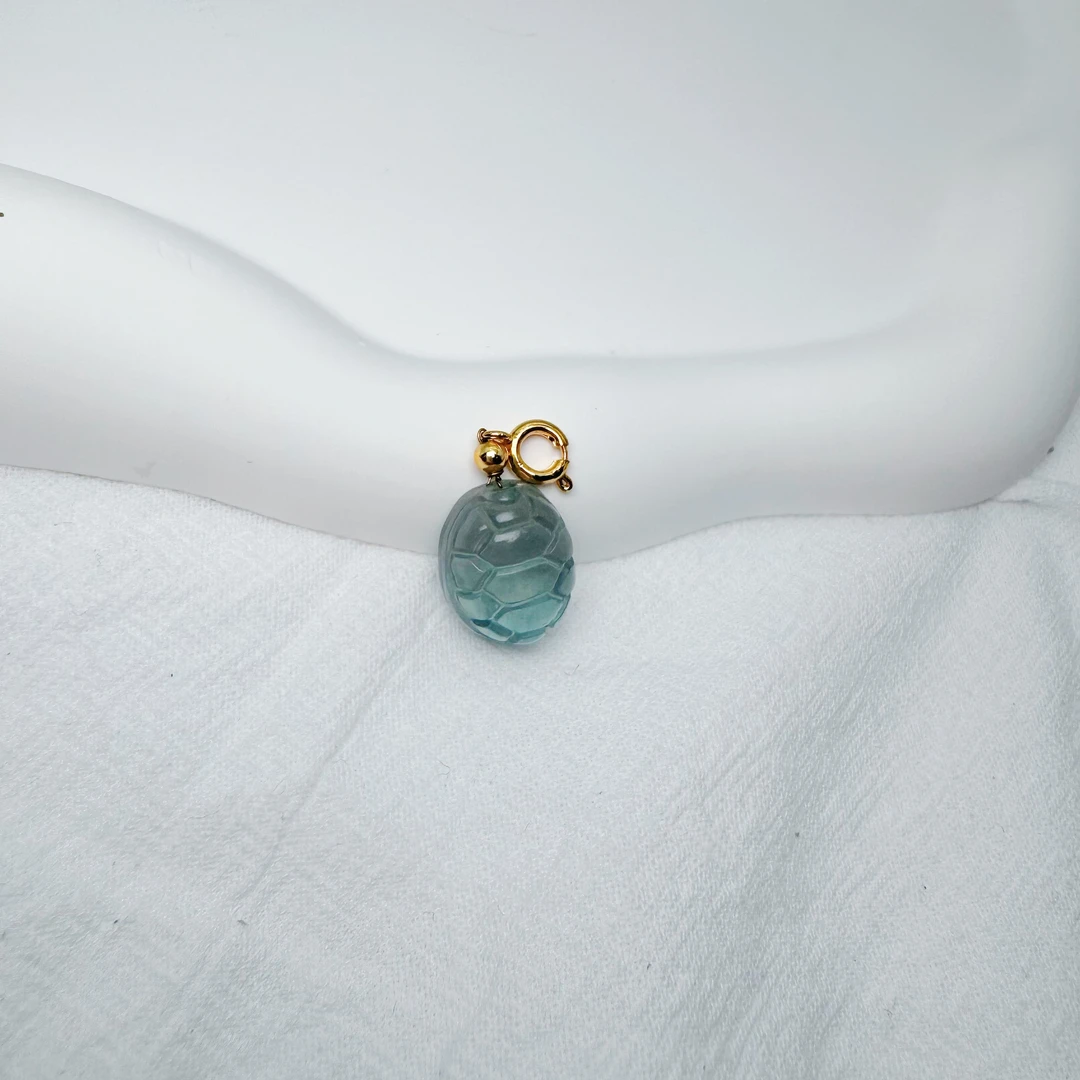 【俊杰专属】萤石富甲天下吊坠11-YW21T74