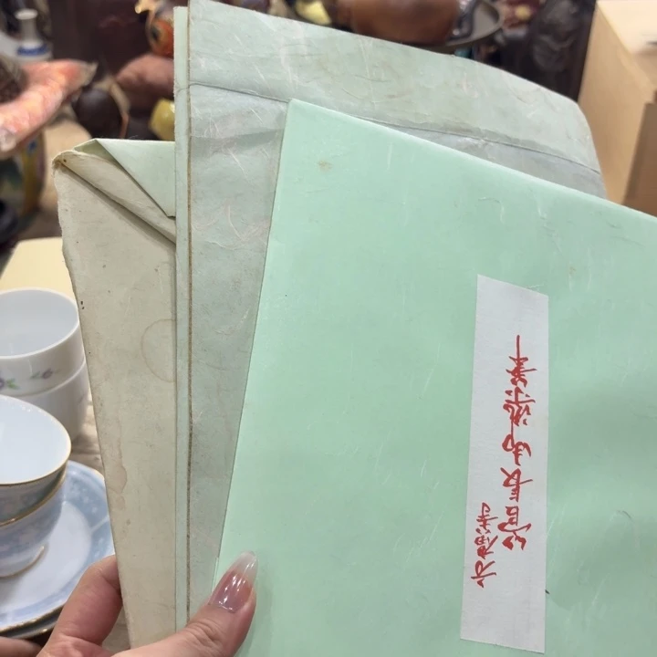 卡纸古美术置物摆件