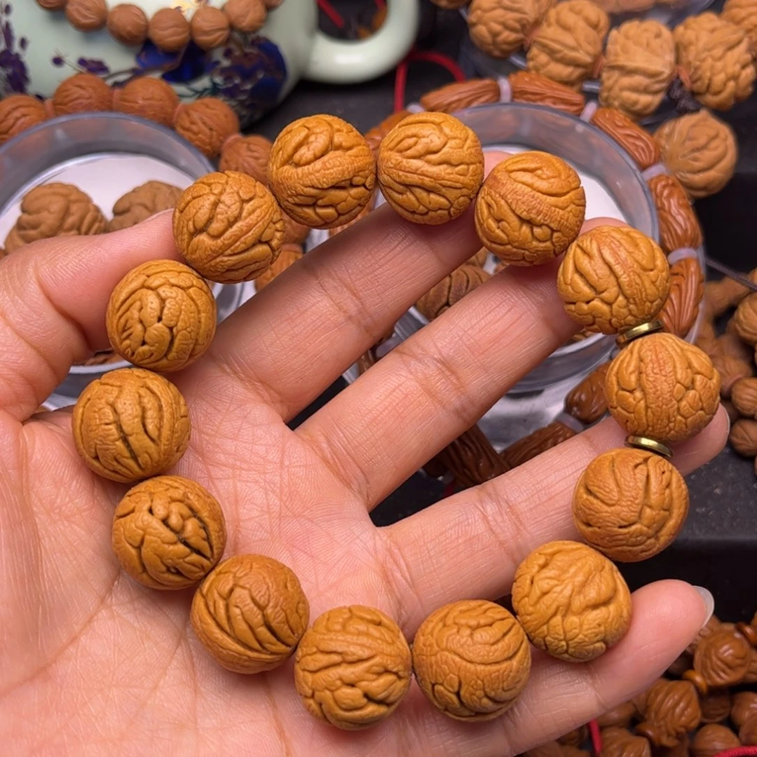 O***r桃核吊坠龙纹桃核