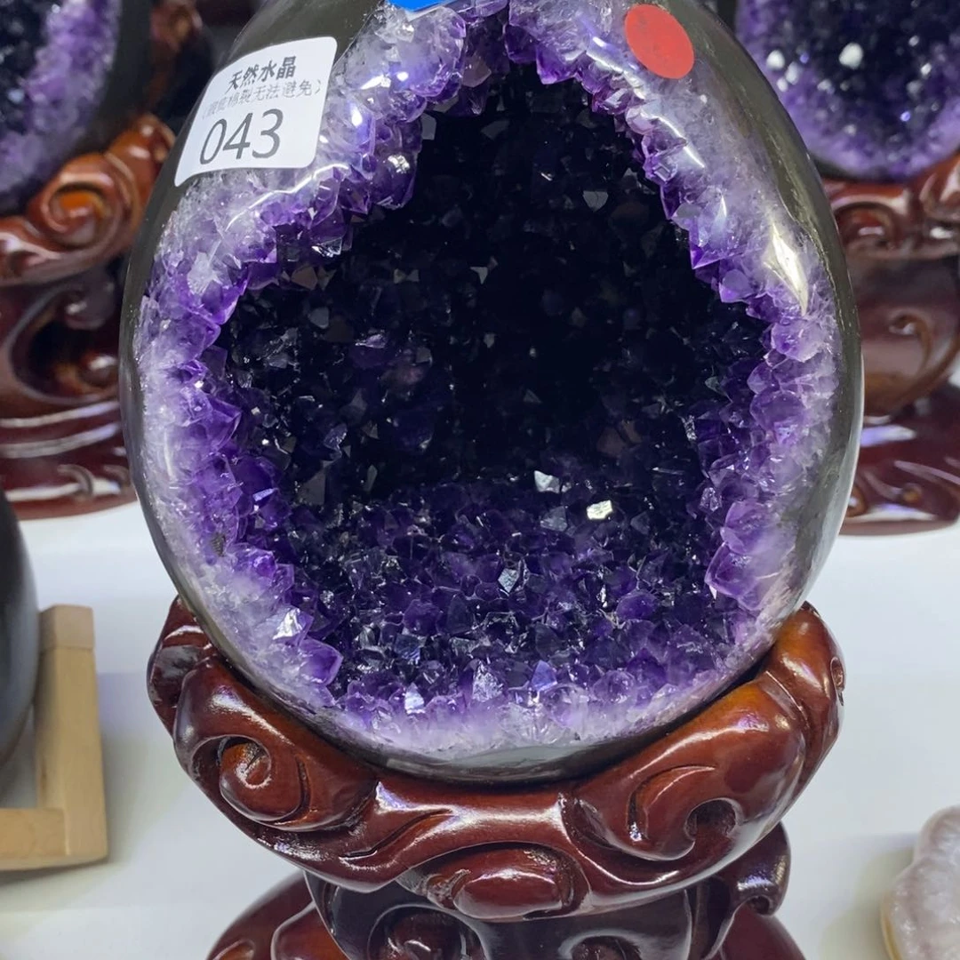 未镶嵌黄晶大型摆件（非配饰）小葛恐龙蛋