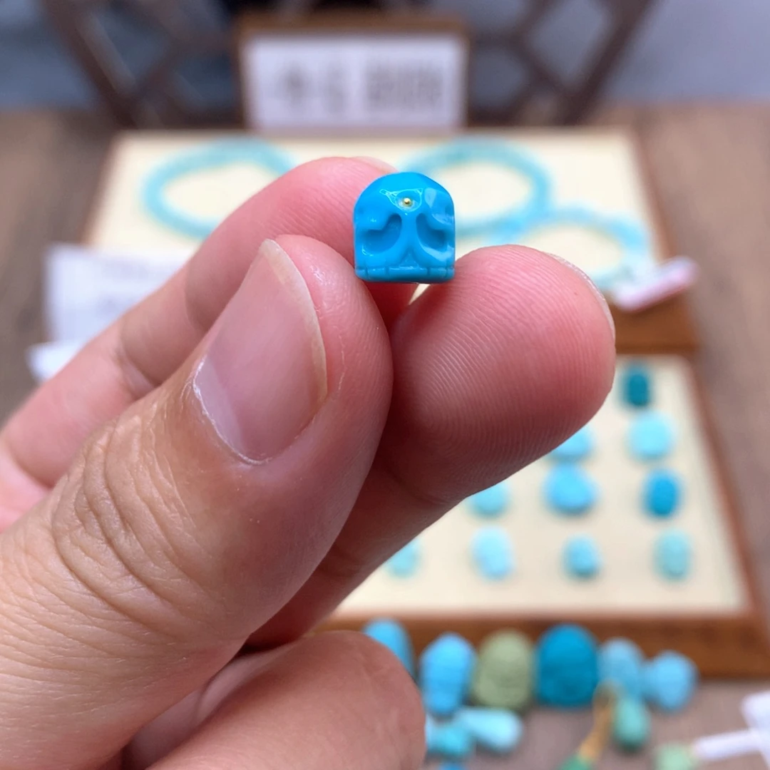 绿松石未镶嵌3配饰