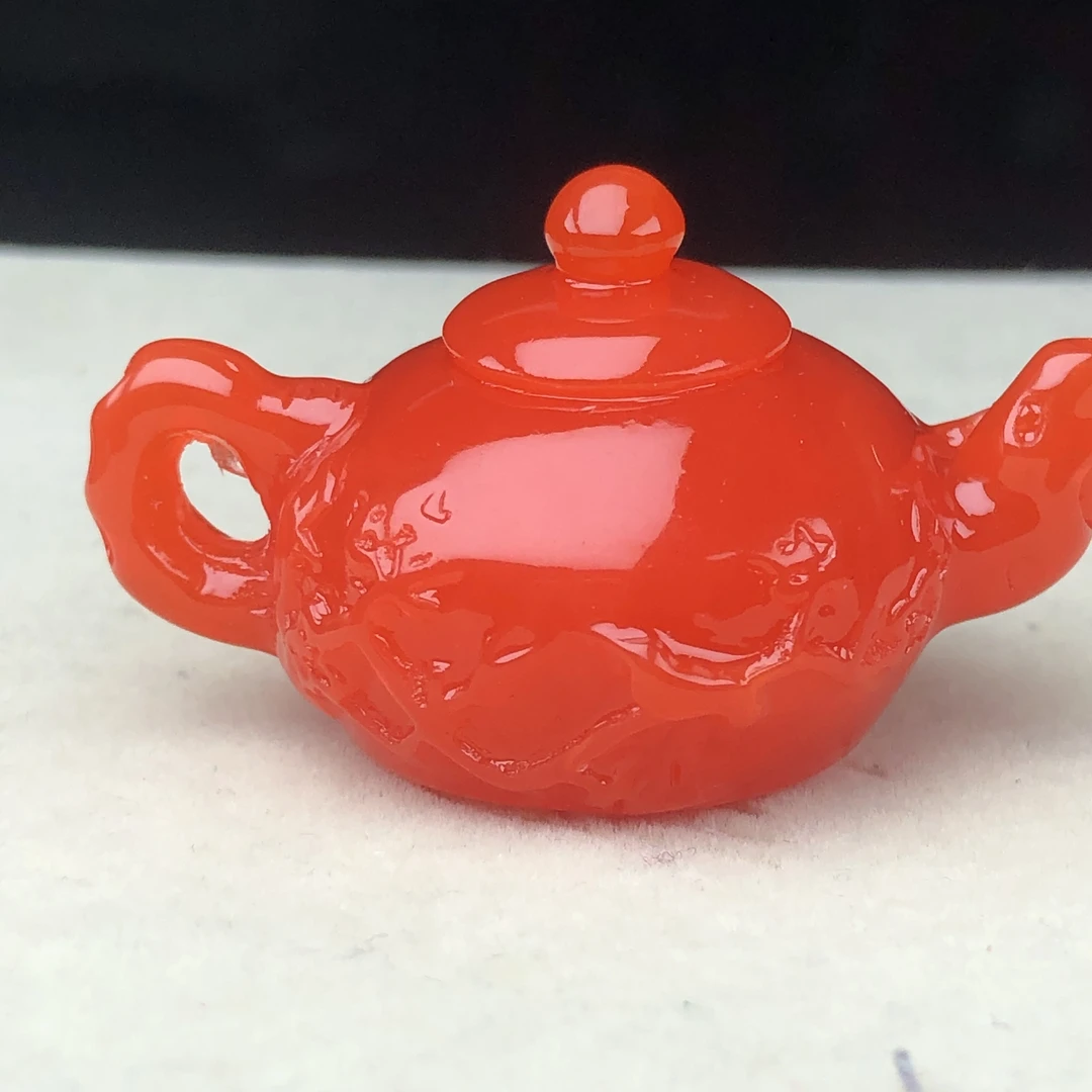 511大红色把把壶一个