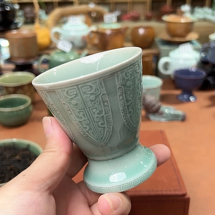 龙泉敬悦青瓷品茗杯