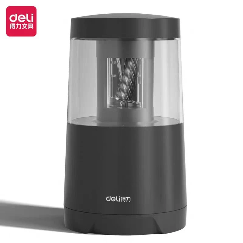 Deli/得力电动削笔机学生专用自动转笔刀卷笔刀1个  VA5