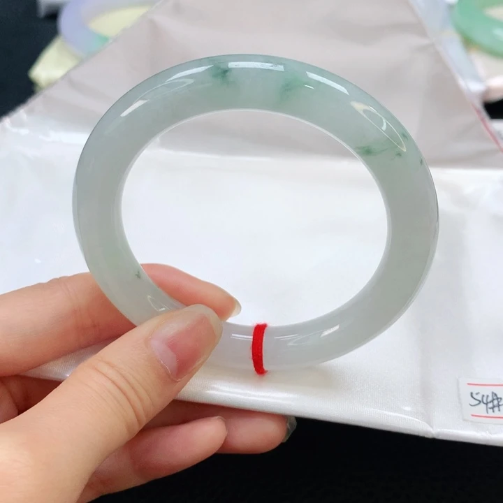翡翠手镯未镶嵌翡翠手镯圆条54