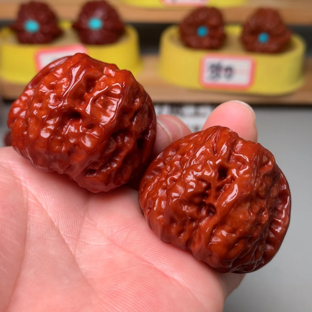 文玩核桃把件蛤蟆头