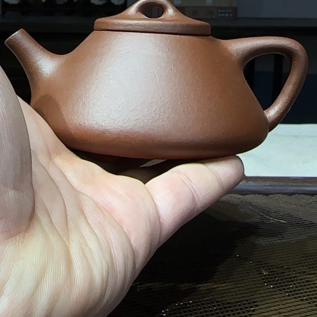 紫砂茶壶任****_羊角山紫泥子冶