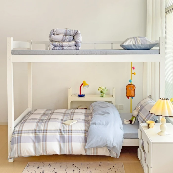 防滑床品套件宿舍三件套拎包入住大学生床上用品棉单人上下铺