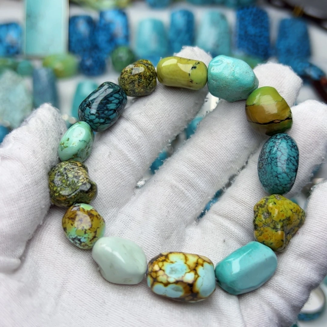 绿松石珠宝奇石未镶嵌