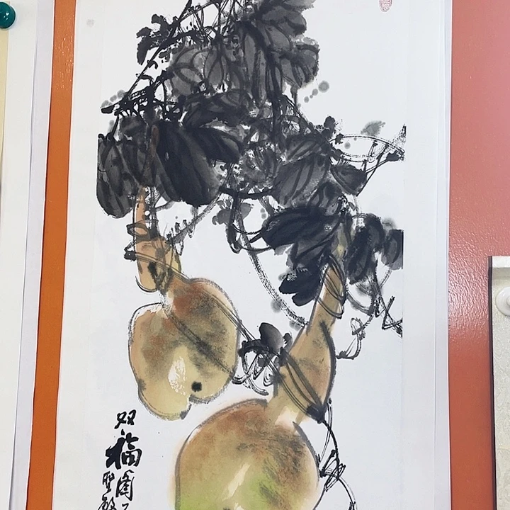 国画张圣敏先生纯手绘作品