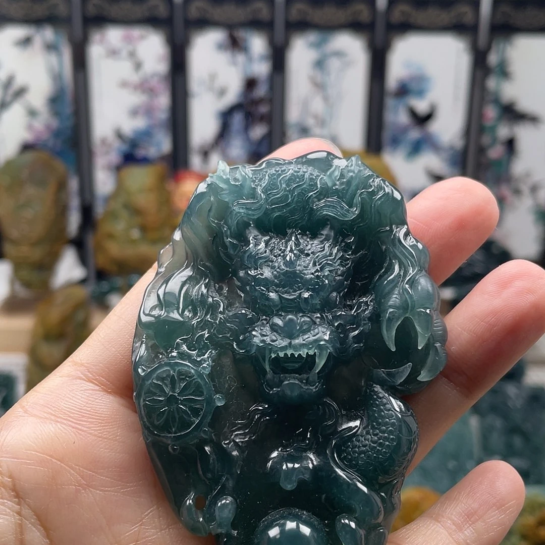 翡翠未镶嵌颈饰天然翡翠a货