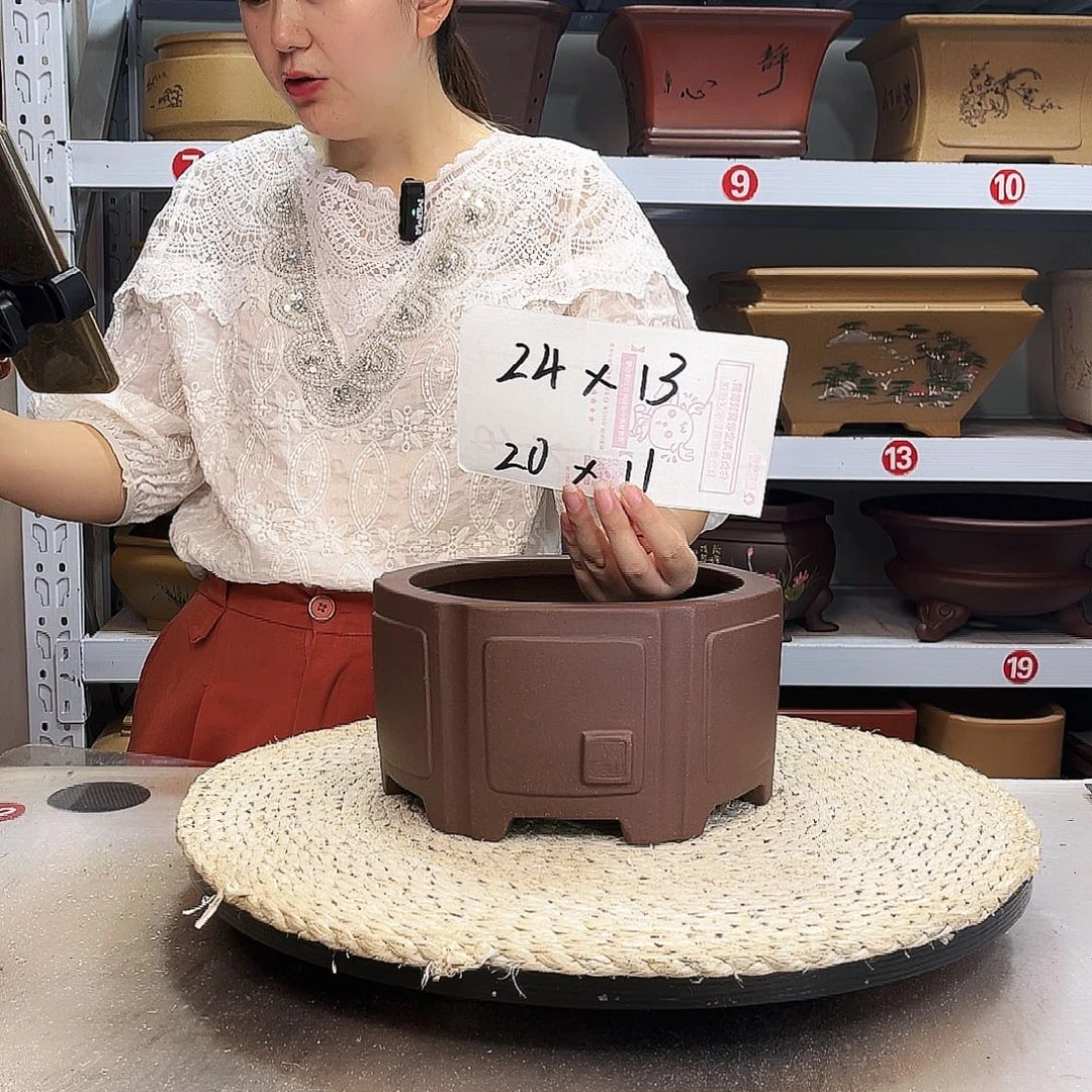花盆紫砂紫砂花盆
