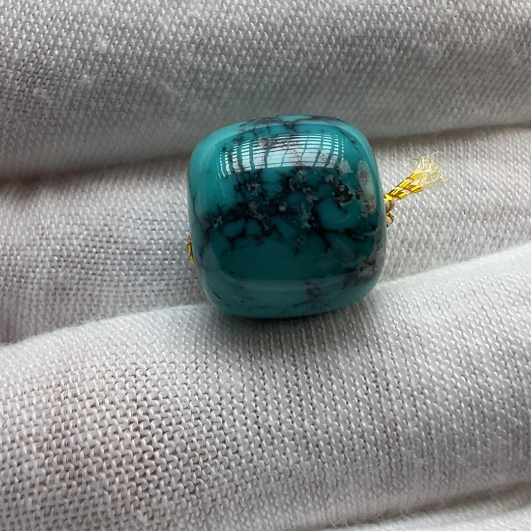 绿松石未镶嵌配饰12.8*12