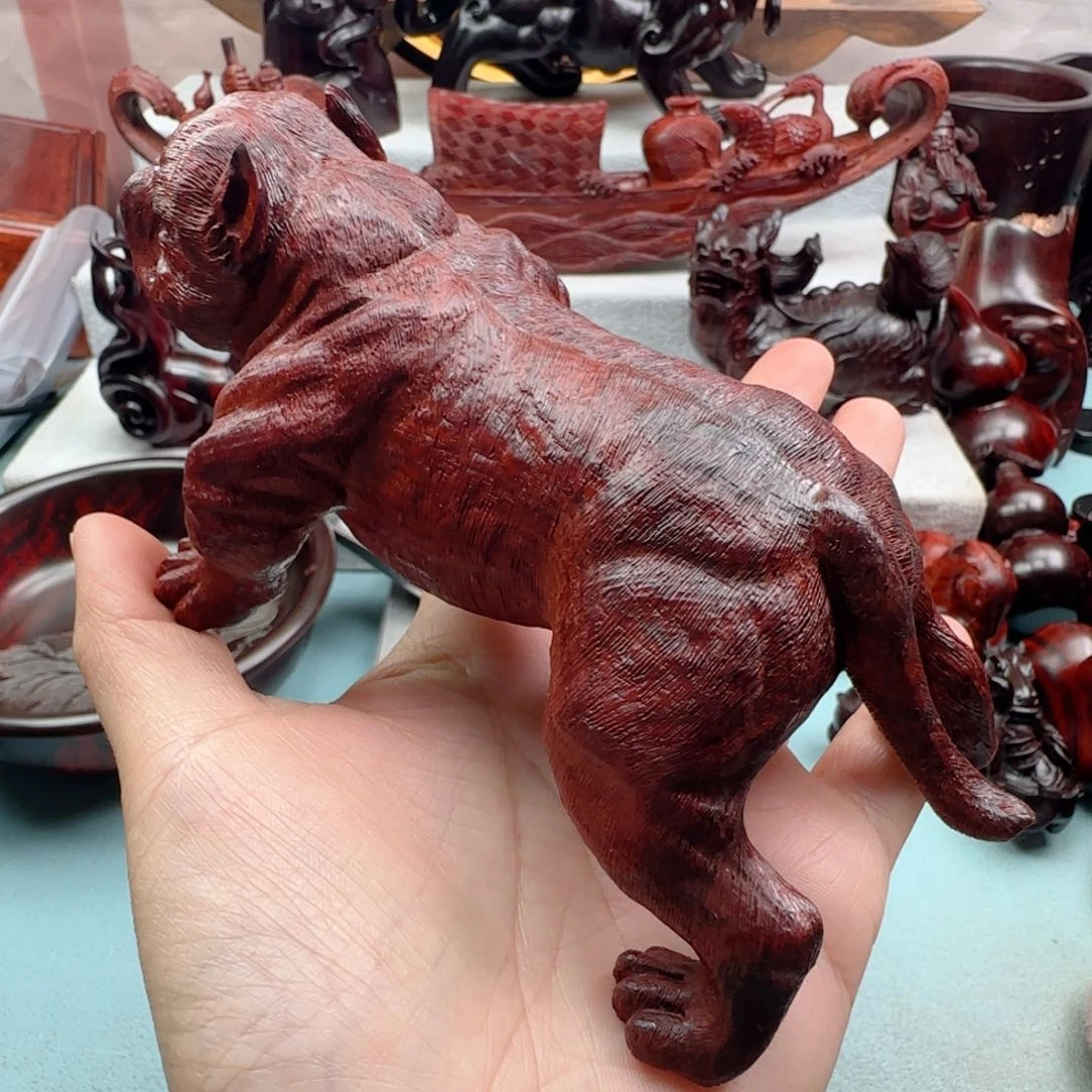 小叶紫檀把件白****）旺财